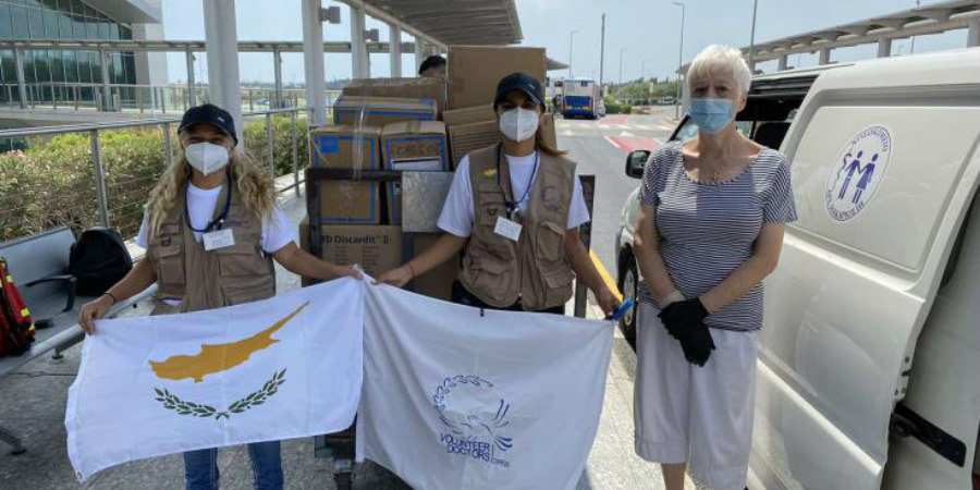 Αναχώρησε για την Βηρυτό τριμελής αποστολή των 'Εθελοντών Γιατρών Κύπρου'
